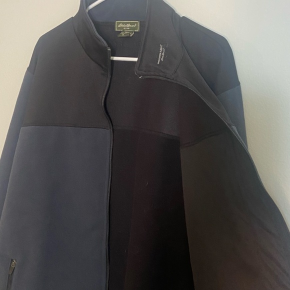 Eddie Bauer Wind Cutter Fleece Zip up Jacket Size XL - Picture 9 of 13